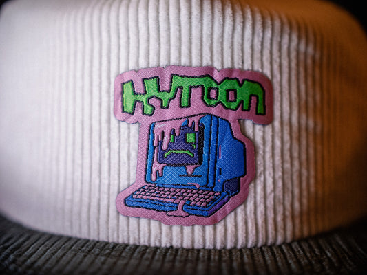 Goopy Computer Corduroy Snapback Hat (Spruce and Bone)